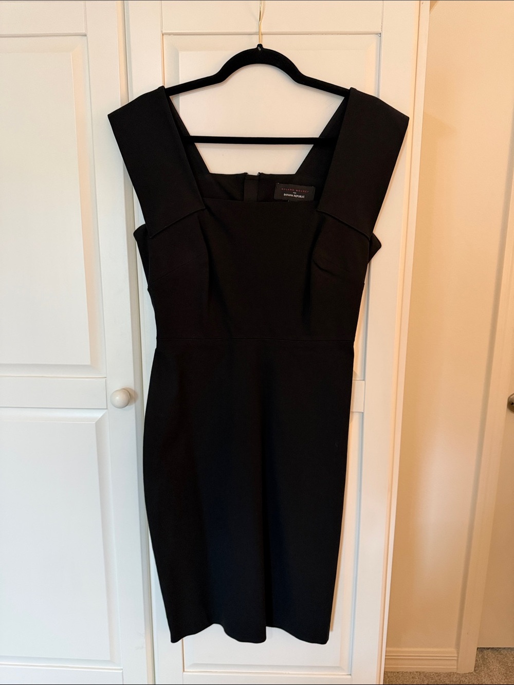 Classic Black Sheath Dress- Roland Mouret for Banana Republic